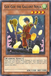 Goe Goe the Gallant Ninja - TU07-EN016 - Common - Unlimited Edition x3 - Near Mi