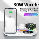 30W 4 in 1 Wireless Fast Charging Station for Samsung Galaxy Watch 8/7/6/5/Pro/4