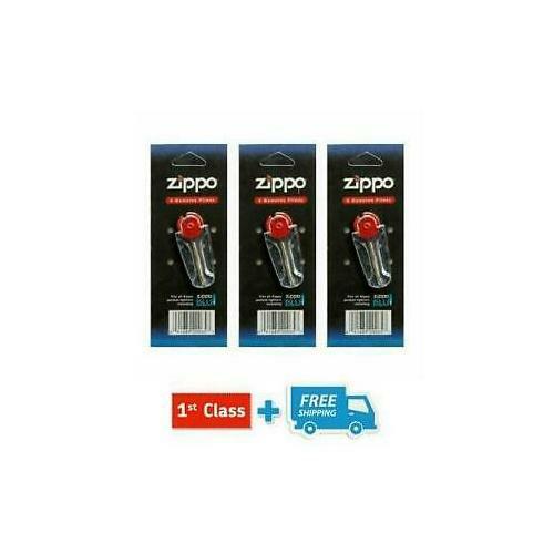 3 PACKS 100% GENUINE ZIPPO LIGHTER 18 FLINTS GENUINE ORIGINAL FREE POSTAGE - Picture 4 of 4