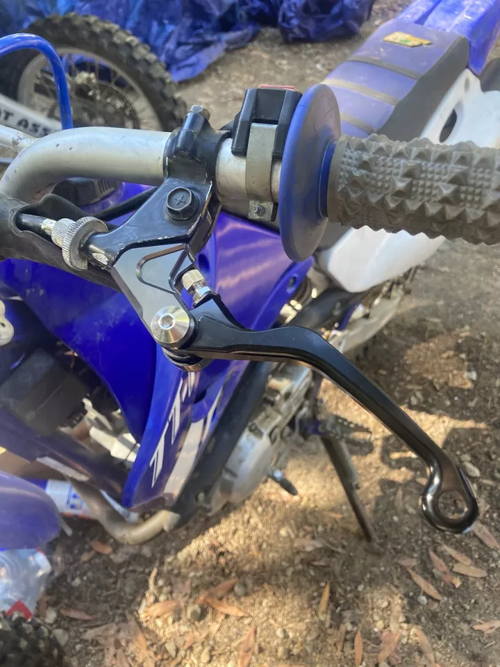 For Suzuki DRZ400S DR250R DJEBEL250XC DR200S CNC Brake Clutch Levers Dirt Bike Foto 4 de 4