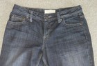 Women's Maurices Morgan New Boot Jeans Blue Stretch Dark Wash Denim 9/10 Short — photo 3