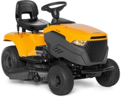 Stiga Tornado 398 ST 450 Kompakter Rasentraktor mit Seitenauswurf und Mulchfunkt