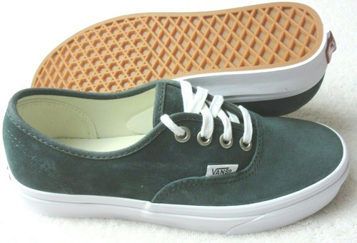 green suede vans womens