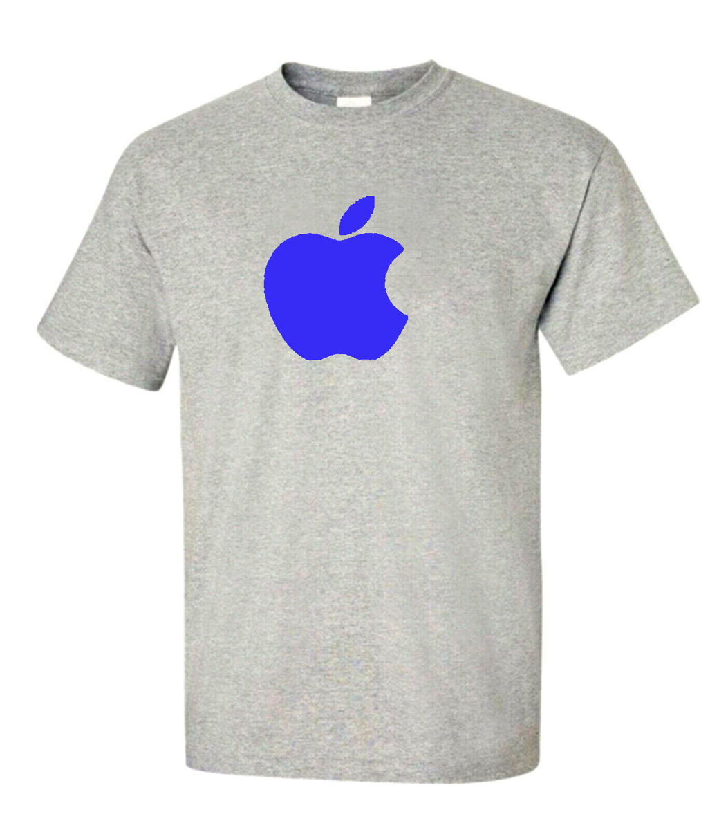 New Apple Logo T-Shirt Unisex | S-XL Sizes | 9 Colors | Crew New Apple Logo T-Shirt Unisex | S-XL Sizes | 9 Colors | Crew