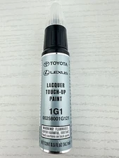 GENUINE Toyota Lexus Factory Touch Up Paint 00258-001G1-21 - Tungsten Pearl 1G1
