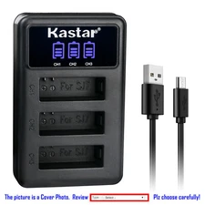 Kastar Battery Triple USB Charger for SJCAM SJ7 Star SJ 7 SJCAM SJ7B Battery