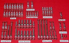 Buick Oldsmobile Pontiac Rover 215 Engine Bolts Kit Stainless Steel V8 Hex Set
