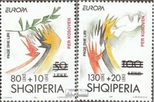 Albanie 2784-2785 (édition complète) neuf 2001 kosovo-Aider