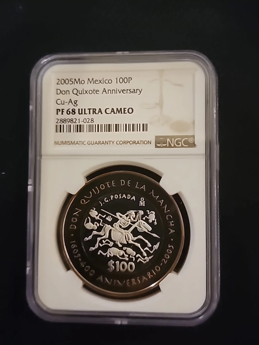 Uncirculated 100 Pesos Denomination 2005 Mexican Coins (1905-Now