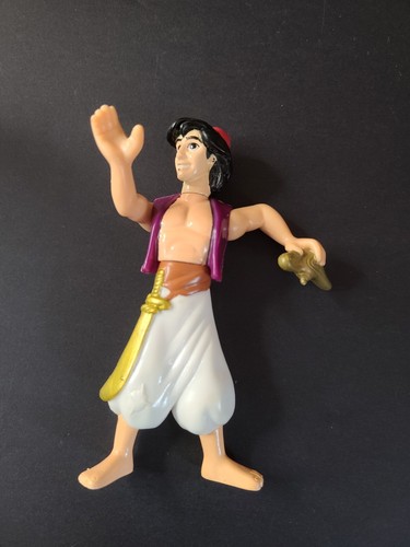 Vintage Disney Aladdin Mattel 1993 Mini Play Palace Cave 2 Figures - Picture 14 of 16