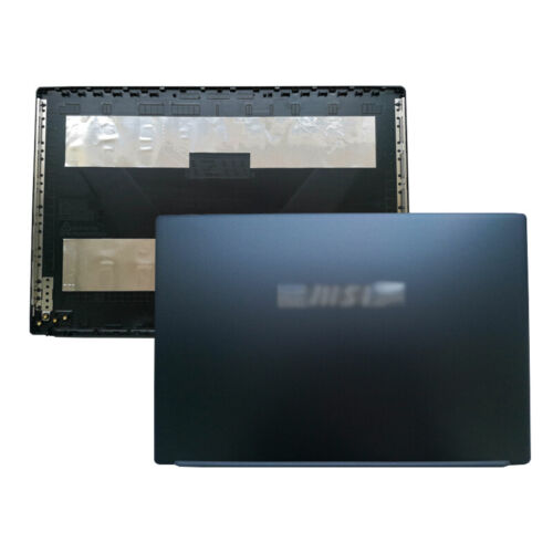 Housse arrière LCD noire pour ordinateur portable MSI Modern 15 B12M-026UK MS-15H1 15,6 pouces neuve - Photo 1/2