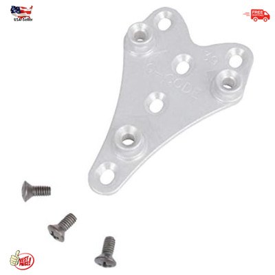 Universal RTI Hanger with Hardware Brushed Aluminum Mount Versatile Applications