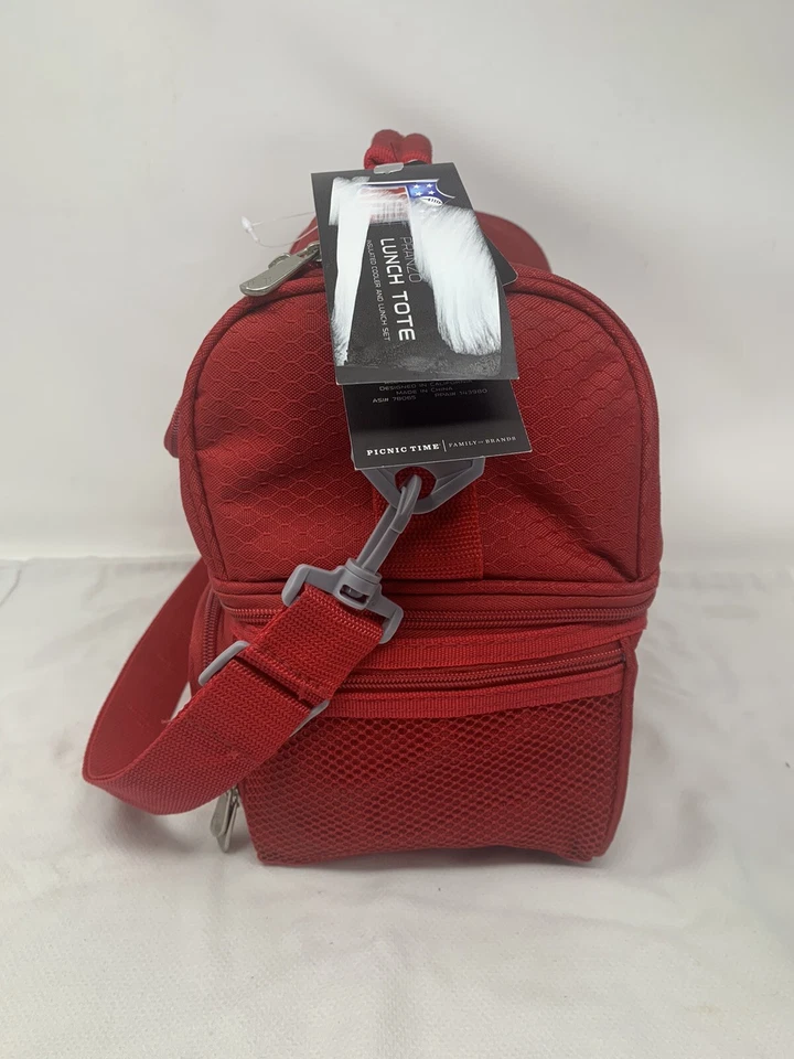 New York Giants NFL Pranzo Insulated Lunch Tote One Size Red - Image 2 of 4