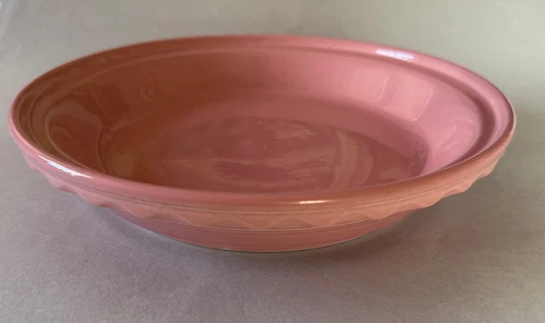 HOMER LAUGHLIN HLC Fiesta 10 1/4 Inch Deep Dish 44 oz PIE BAKER Rose? Peony?