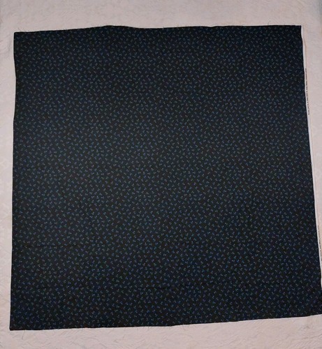 Astro Craft Jenene Williams for Tiffany Fabrics Blue Flowers 45 x 45 - Picture 2 of 7