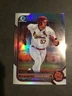 2022 Bowman Draft Joshua Baez Chrome Refractor St. Louis Cardinals