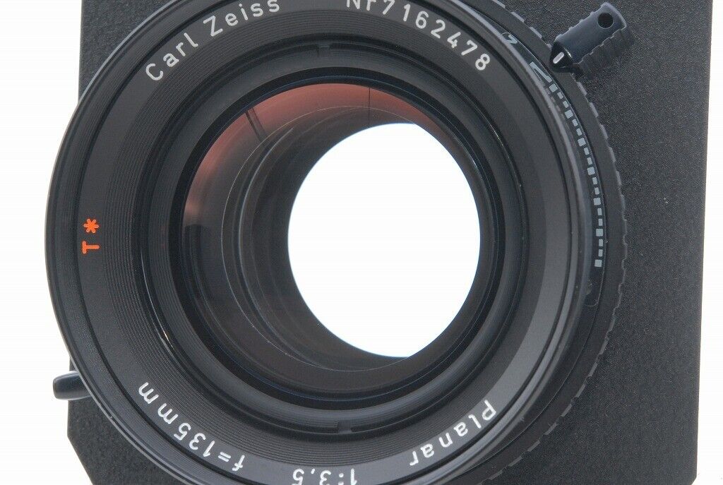 Exc++ Carl Zeiss Planar 135mm f/3.5 f 3.5 Lens Compur 1 Exc++ Carl Zeiss Planar 135mm f/3.5 f 3.5 Lens Compur 1