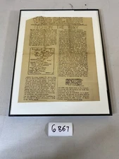 may 14 1945 Big Picture Ieo On The Way WWII newspaper framed 12th infantry 6B67