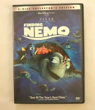 Finding Nemo DVD 2003 2-Disc Set Disney Pixar Kids Movie Cartoon 