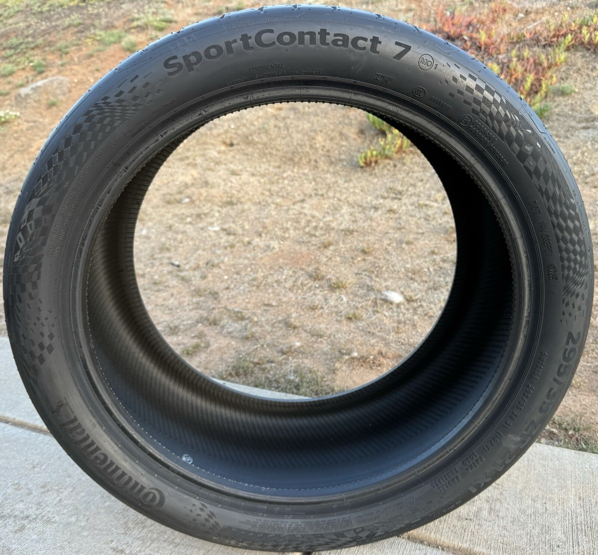 Set of TWO BRAND NEW 295/35ZR21 (107Y) Continental SportContact 7