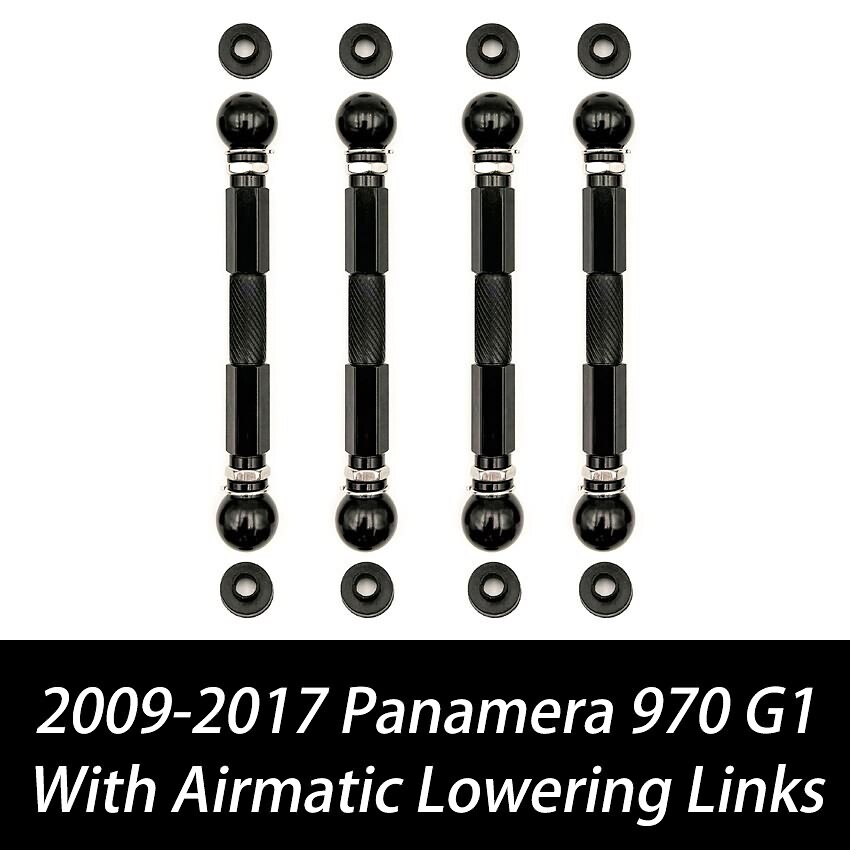 For 10-17 Porsche Panamera 970 GEN1 Adjustable Lowering Links Air