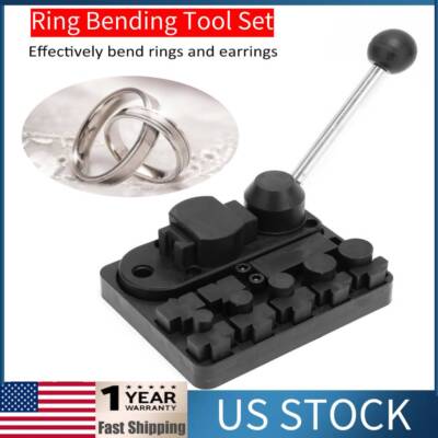 Professional Ring Bending Tool Set Multifunctional Earring Jewelry Bender Set US