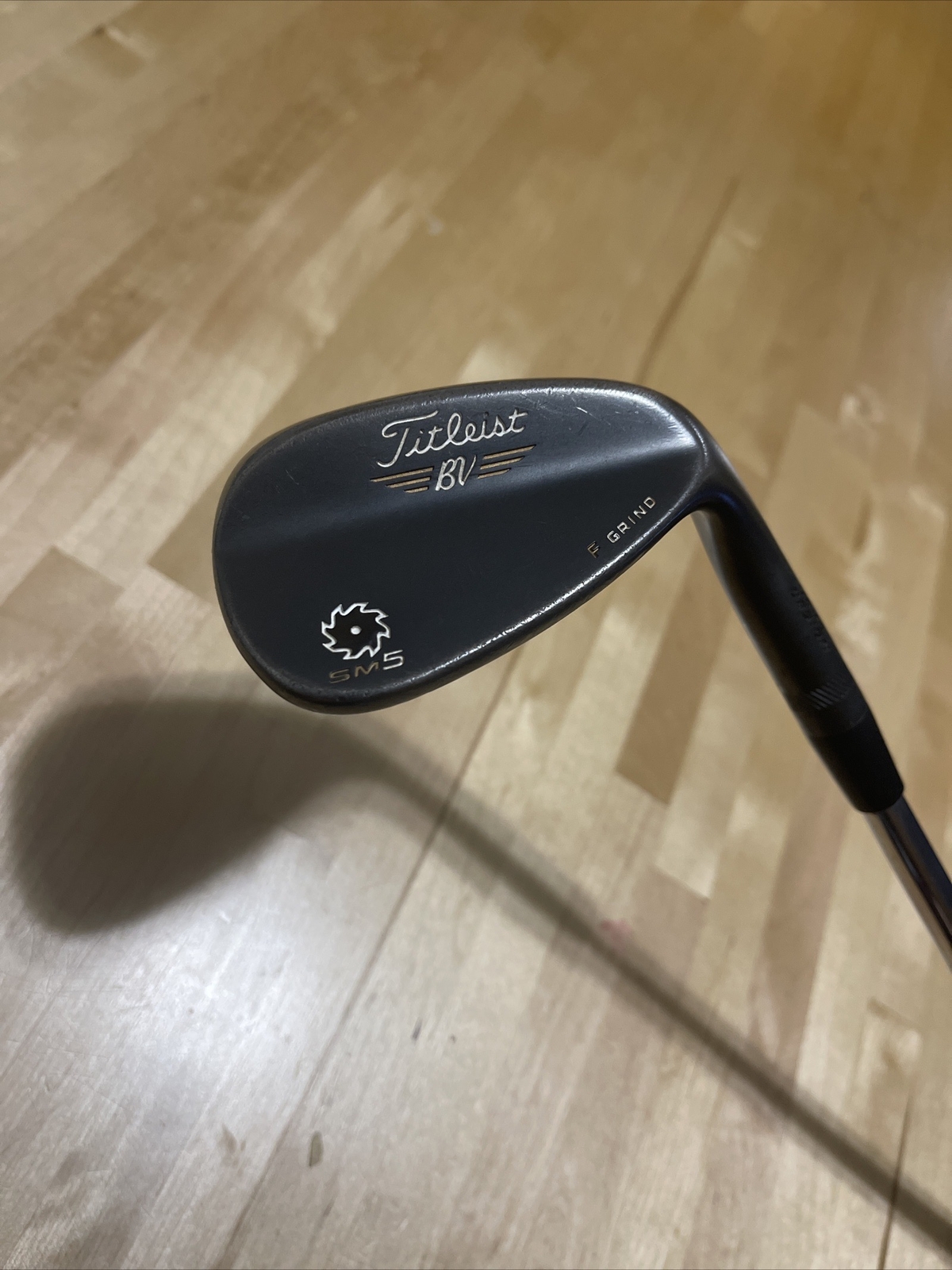 Used Titleist Vokey Sm5 Black Spin Milled 5008 50 degree Gap Wedge F