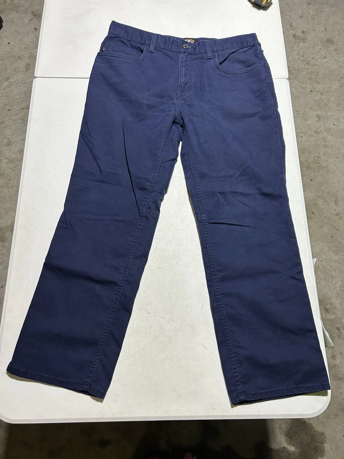 Pantalone da lavoro uomo blu navy Timberland PRO® Ironhide Flex tela 36W x 30L