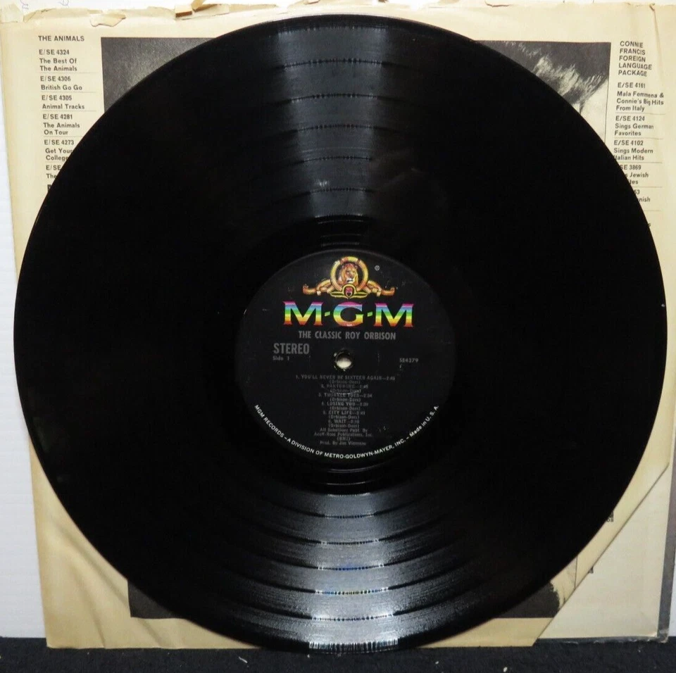 ROY ORBISON THE CLASSIC (G) SE-4379 LP VINYL RECORD - Image 3 of 4