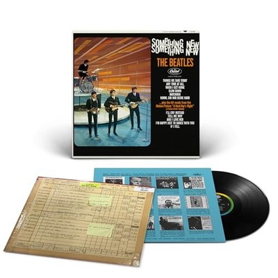 BEATLES - SOMETHING NEW - Vinyl Record - J1398z