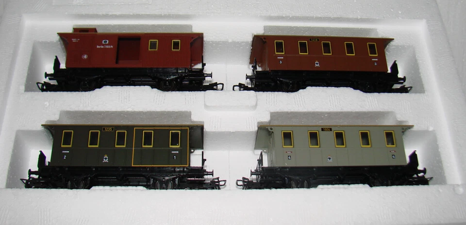 Selten: Märklin 4035 Wagen-Set "Preußischer Personenzug" in OVP! - Bild 2 von 4