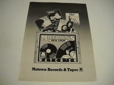 MOTOWN 1976 RW Promo Display Ad ROSE BANKS Tattoo RONNIE McNEIR Dunn & Rubini