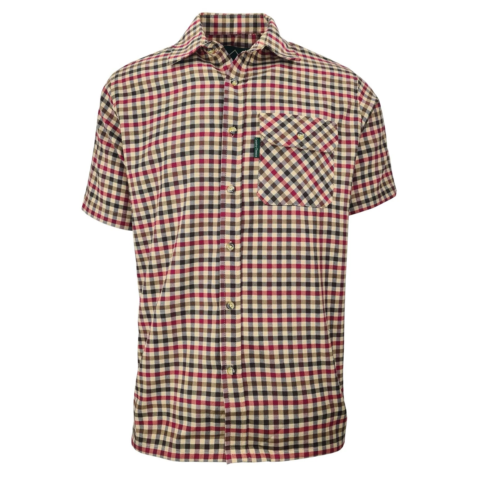 Country Classics Short Sleeved Mens Traditional Check Shirts Farming Work S-5XL
Opens in a new windo