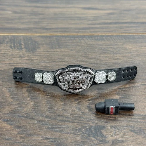 WWE Elite ECW Extreme Championship Belt & Microphone Mattel Figure Accessory