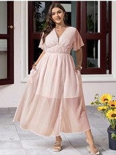 New!!! Women’s V Neck Maxi Dress 2XL