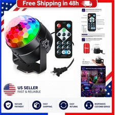 Luditek Sound Activated Disco Ball Party Light with Remote, LED Stage Strobe