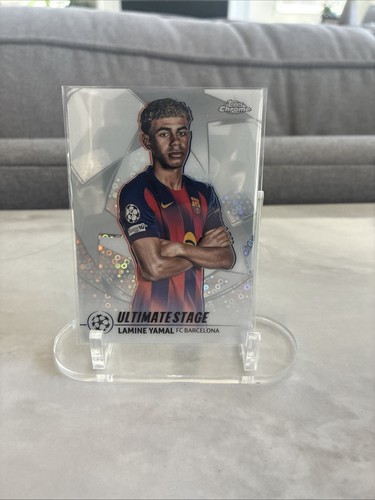 2025-26 Topps Uefa Club Competitions - Ultimate Stage Chrome Lamine Yamal #US-20