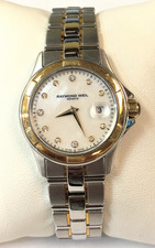 Raymond Weil Watch 9460-SG-97081 Parsifal Ladies S.Steel/18k Gold and Diamonds