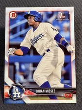 2018 Bowman 1st PROSPECT ROOKIE Johan Mieses item 2