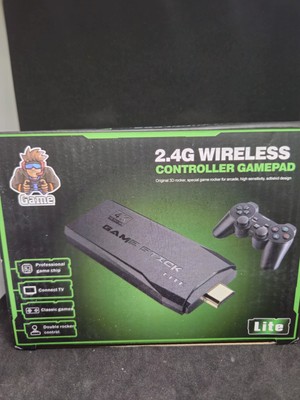 2.4G Wireless Controller Gamepad -NEW- 4K Ultra HD Game Stick- 64GB 10,000 Games