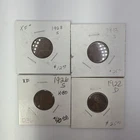 Lot of 4 Lincoln Wheat Cent Penny 1928-S 1913-S 1926-S 1922-D #8