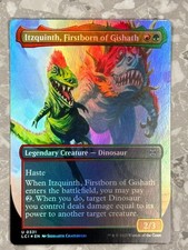 Itzquinth, Firstborn of Gishath (Borderless) U The Lost Caverns of Ixalan 331 NM