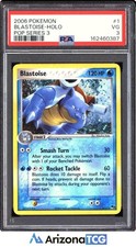 Pokemon 2006 Blastoise 1/17 Holo POP Series 3 PSA 3 on eBay