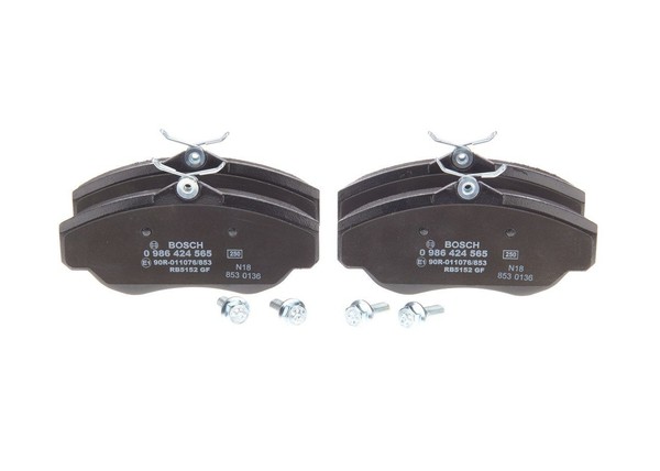NEU - Bosch 0986424565 Bremsbelagsatz, Scheibenbremse FüR Land Rover-image