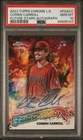 CORBIN CARROLL Rookie 2023 TOPPS CHROME LOGOFRACTOR FUTURE STARS AUTO /99 PSA 10