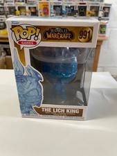 CAJA DAÑADA WORLD OF WARCRAFT THE LICH KING 3.75" POP VINILO FIGURA FUNKO 991