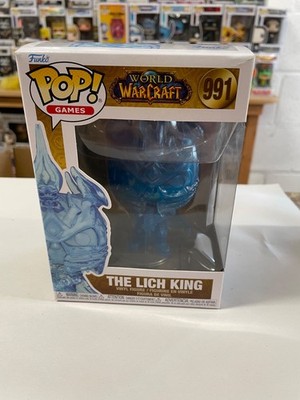 DAMAGED BOX WORLD OF WARCRAFT THE LICH KING 3.75'' POP VINYL FIGURE FUNKO 991
