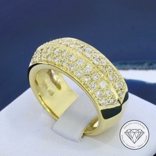 Wert 5.460,- Brillant 1,00 Carat Damen Ring 585 / 14 Karat Gold Gr. 56 xxyy
