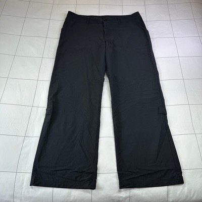 Patagonia Pants Womens 14 Black Inter-Continental Hiking Convertible Gorpcore