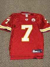 Camiseta deportiva Kansas City Chiefs KC Football NFL Rebook 7 QB mediana mate Cassel mediana